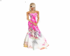 *BS* Floral Gown-DrkPnk