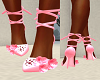 FG~ Pinki Flower Heels