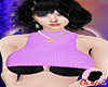 Can- High Crop Top Purp