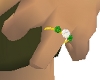 green n gold weddin ring