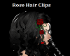 M/Nature Rose Hair Clips