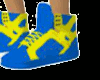 blue n yellow kicks