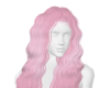 Long Wavy Pink Hair