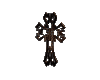 3D Gothic Cross Spinning