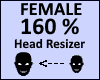 Head Scaler 160% Female