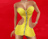 D Yellow Hot Dress