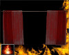 HF Kennel Curtains Red