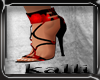 K:Sexy Red Black Heels