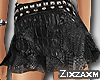 rocker black skirt