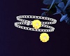 Bracelet L&Yellow Flower
