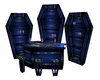 BAR GOTHIC BLEU NOIR