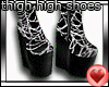 SP* webbed wedge boots