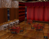 Red Curtain Stage Bar