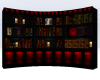 Bloodmoon Curve bookcase