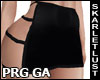 SL PRG Strap Skirt Black