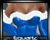 Sexy Santa Dress Blue