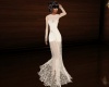 Beaded Gown Ivory
