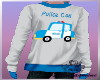 Boys Sweater Police Car