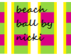 boucy beachball
