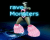Pink Raver Neon Monsters