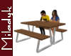 MLK Wooden P Table