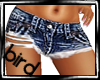 [BD] SM Frayed Shorts DK