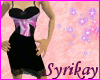 Pink Bow Cocktail Dress
