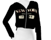 Graphic zip up