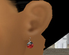 Ruby Ear Rings