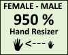 Hand Scaler 950%