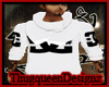 |DT|WHITE DC SWEATER