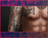 tattooed gym body
