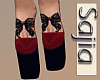 S | "Heels+Tatto bow