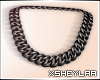 $ Chain Necklace | black