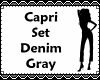 (IZ) Capri Denim Gray