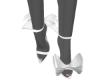 Heels Bow 02 White