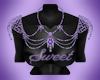Lilac Shoulder Jewels