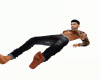 Live lying pose