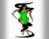vestido esmeralda VFA