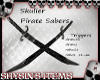 Skull Pirate Sabers M/F