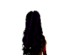 purple and back hair
