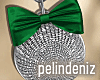[P] Christ green bow bag