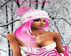 Pink Peppermint Hat