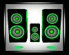 Toxic Green A/Speakers