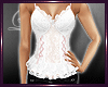 *Lb* Lacy Top White