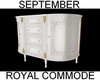 (S) Royal White Commode