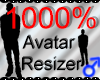 *M* Avatar Scaler 1000%