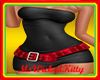 Black Skin Dress & Belt