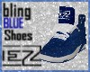 BLING blue shoes