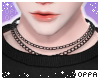 ♡ necklaces | black